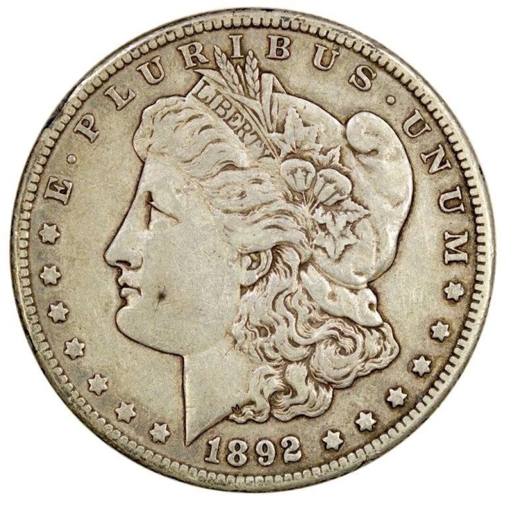 VF-35 or Finer 1892-CC Morgan $1