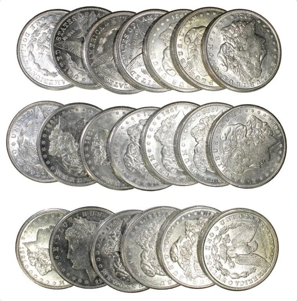 Roll Quantity Slider 1921-S Morgan $1