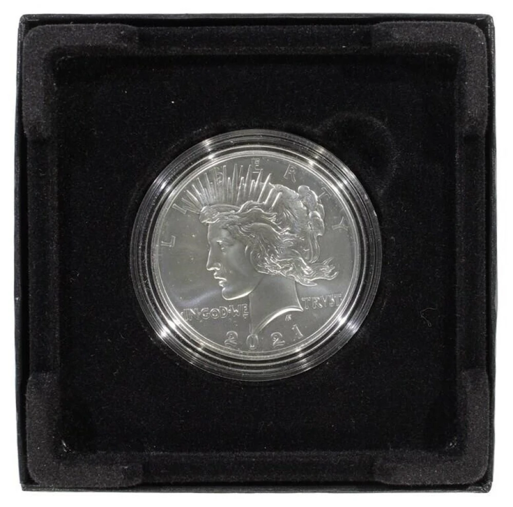 Gem As Struck 2021 Peace Dollar