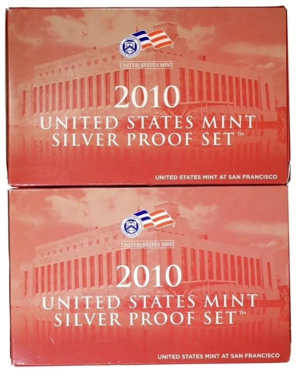 2010 Silver Proof Set Pair