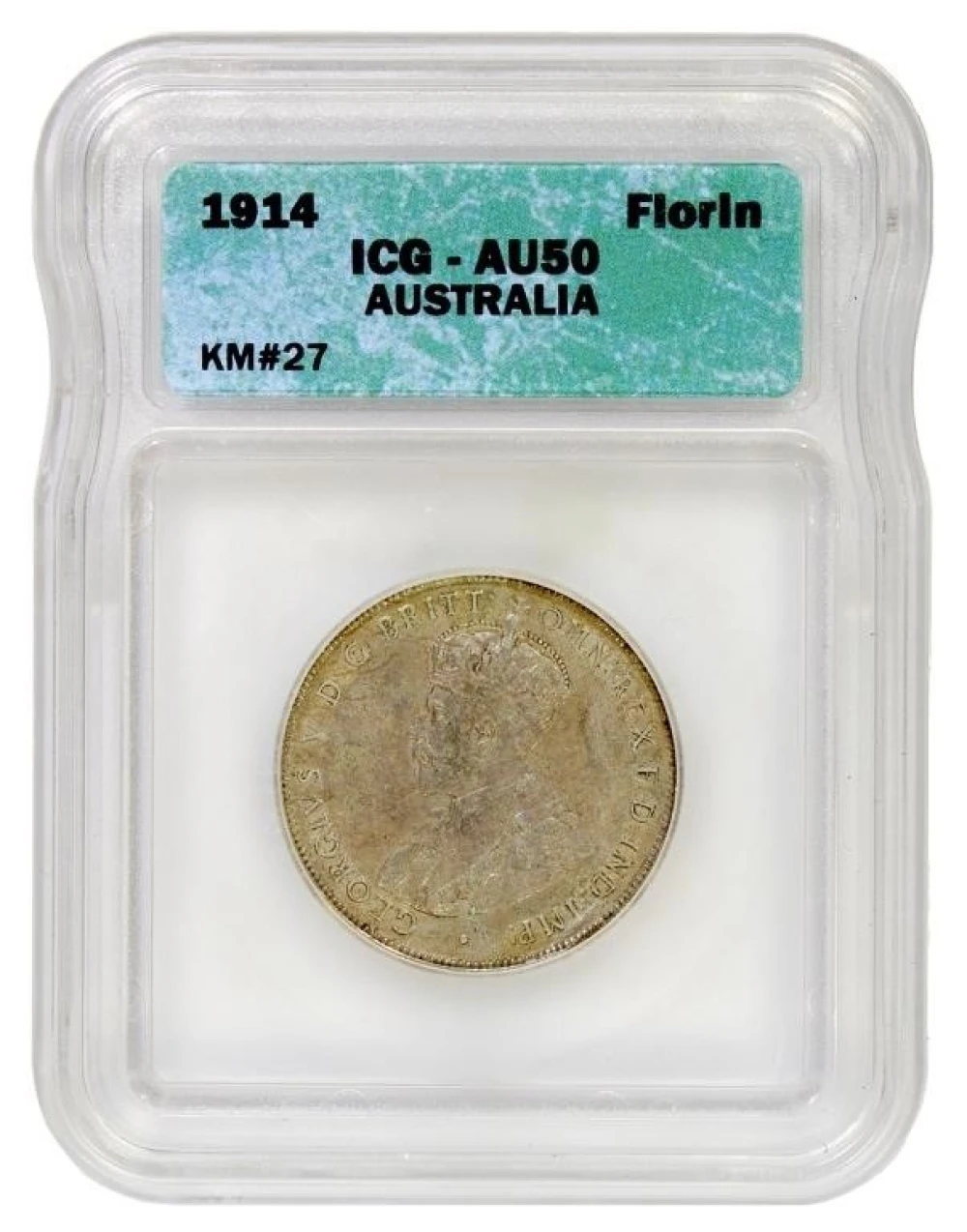 Australia. ICG AU-50 1914 Florin