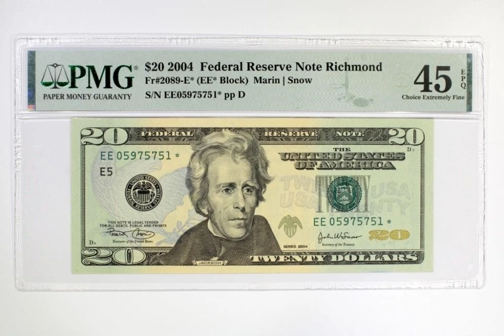 2 Piece PMG Certified Star Note Lot