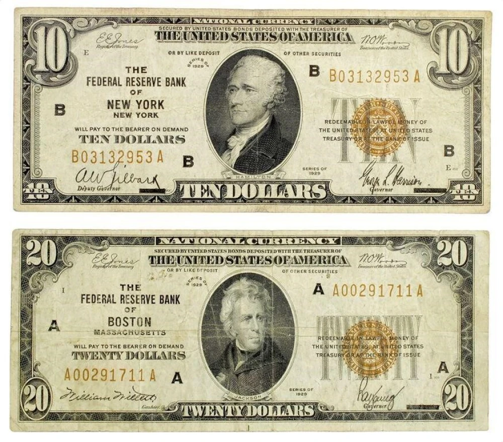 VF National Currency Denomination Pair