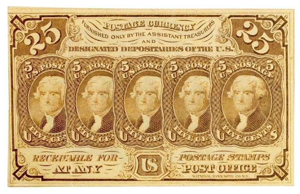 AU 25-Cents Postage Currency