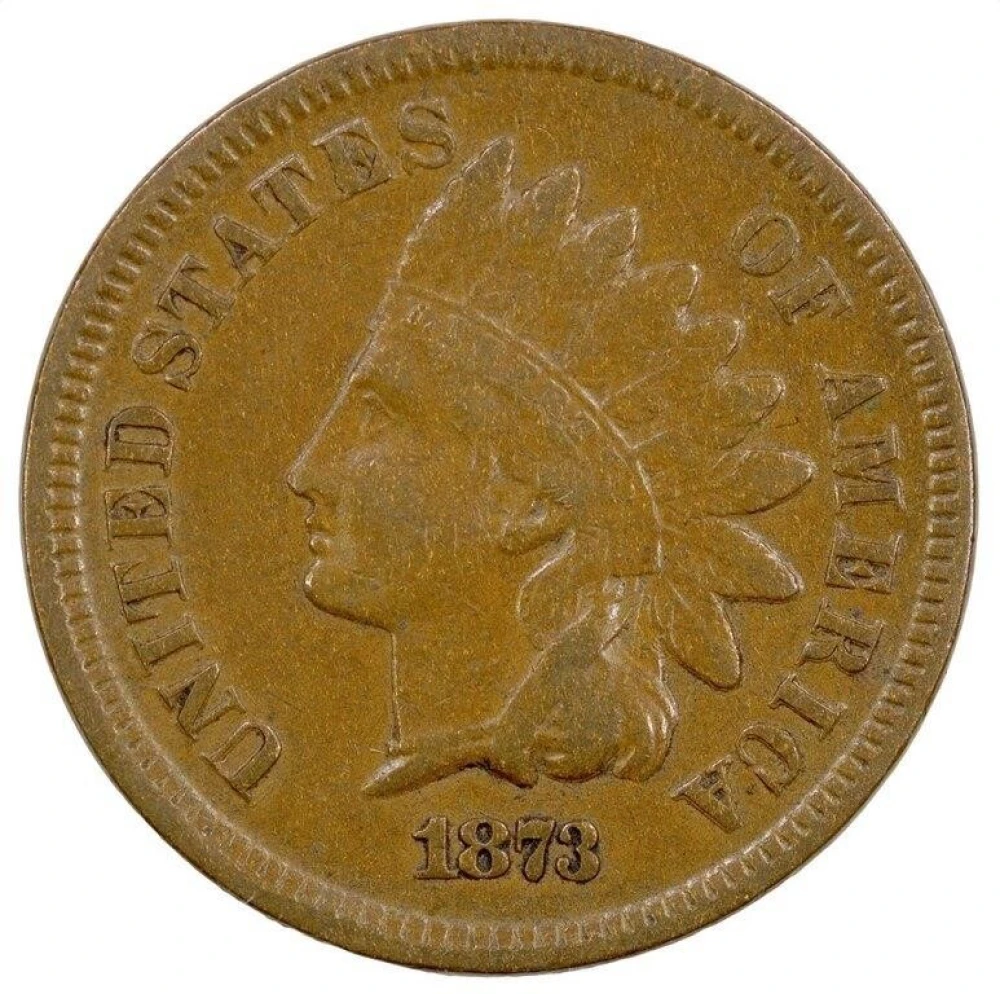 VF-20 1873 Indian Cent