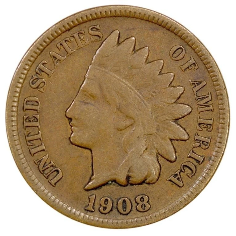 VF-20 1908-S Indian Cent