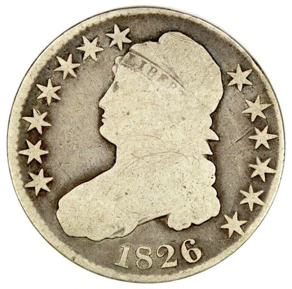 Good-4 1826 Half Dollar