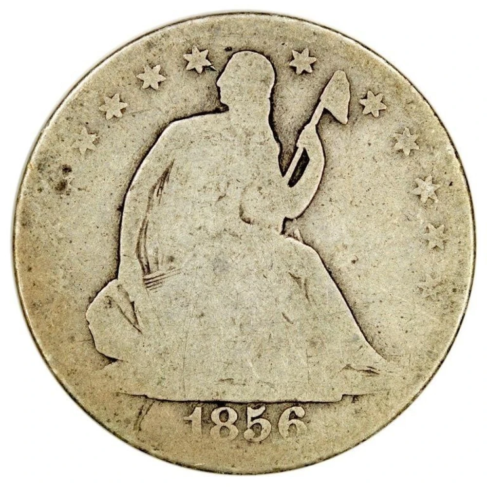 AG-3 to Good-4 1856-S Half Dollar