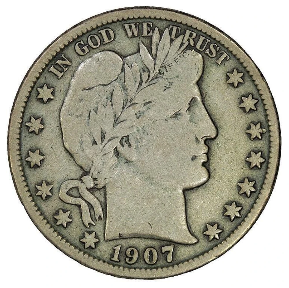 Fine 1907 Half Dollar