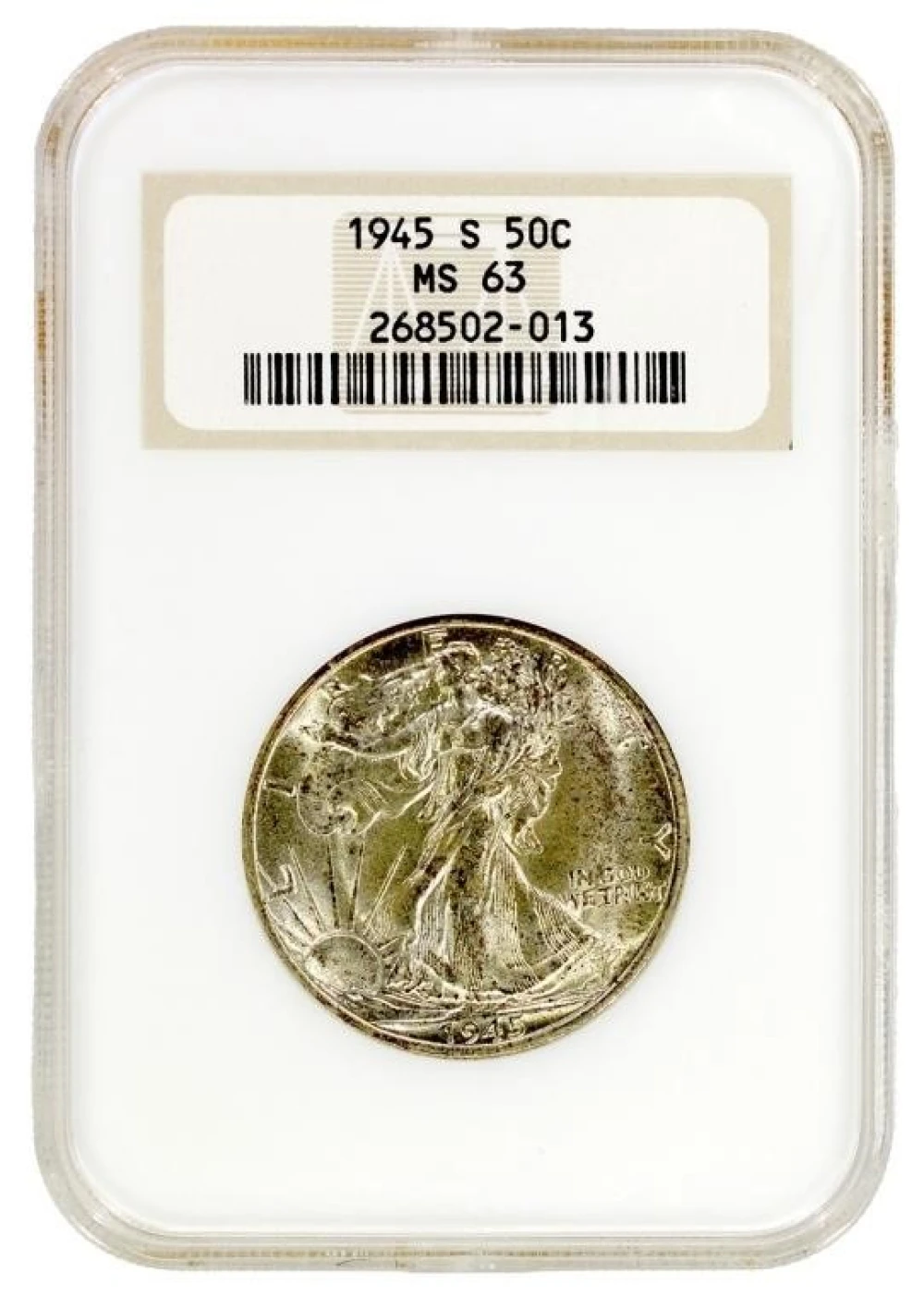 MS-63 Walking Liberty Pair
