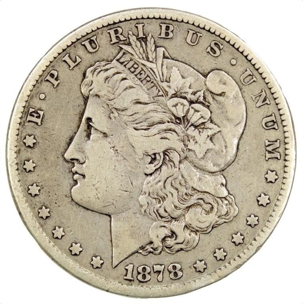 VF-20 1878-CC Morgan Dollar