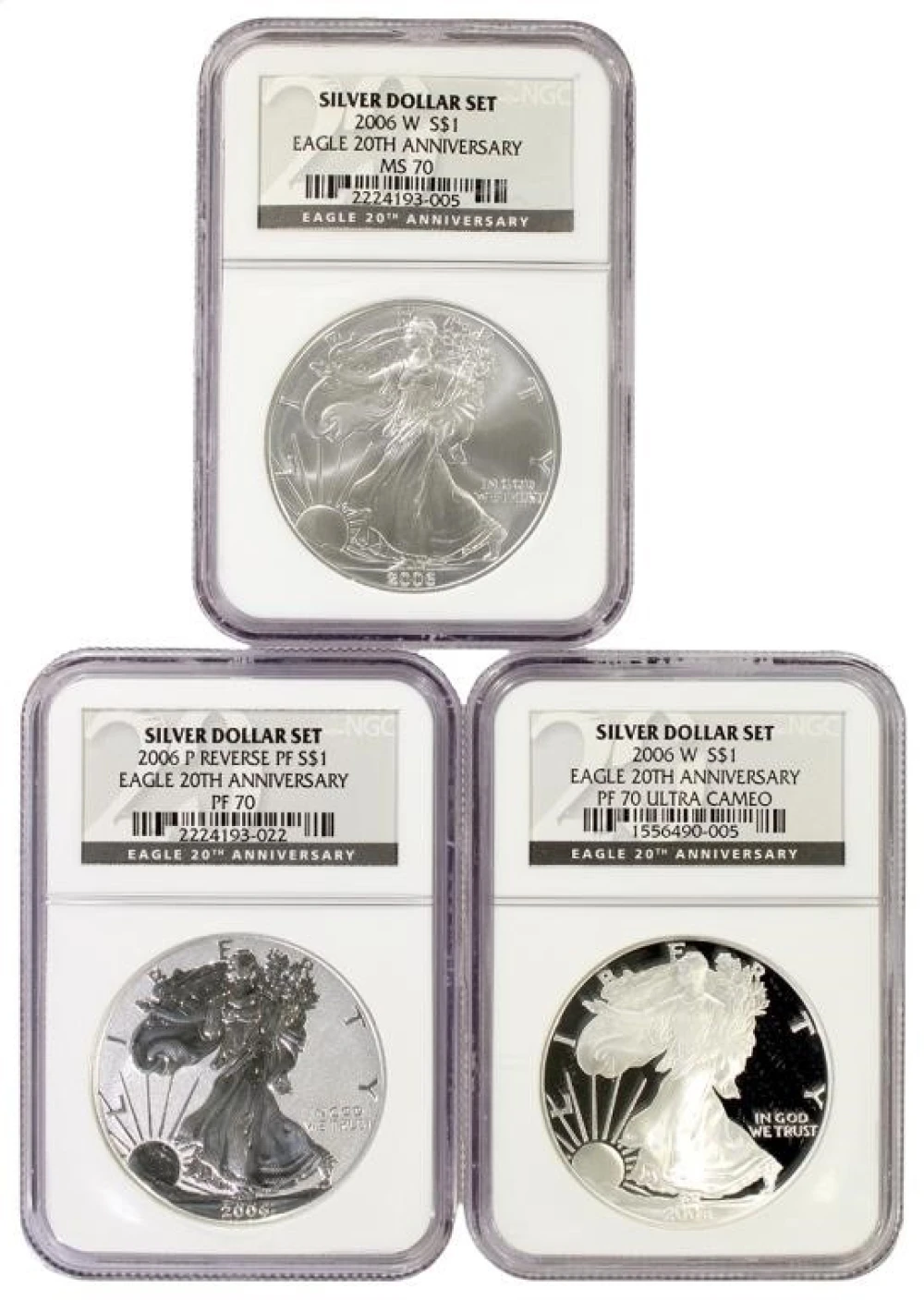 A 2nd NGC MS/PF-70 2006 Anniversary Set
