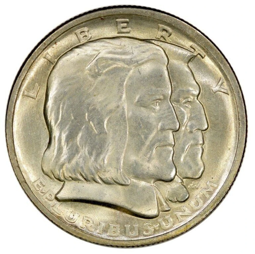 Choice BU-64 1936 Long Island Half Dollar