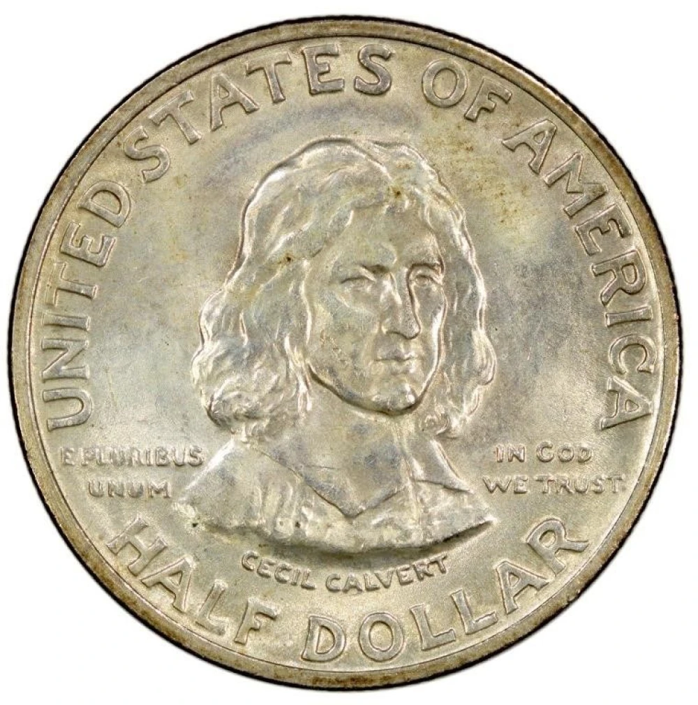 BU-62 1934 Maryland Half Dollar