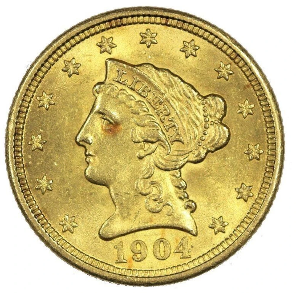 BU-62 1904 $2.50 Gold Liberty