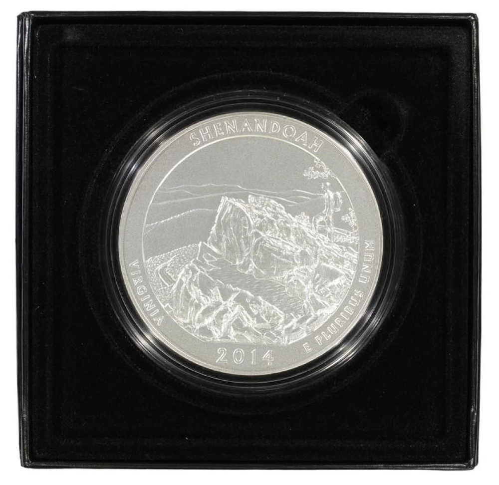 2014 Shenandoah 5 Ounce Silver