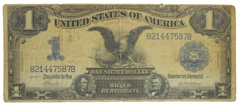 Fine W/Problems 1899 Black Eagle $1