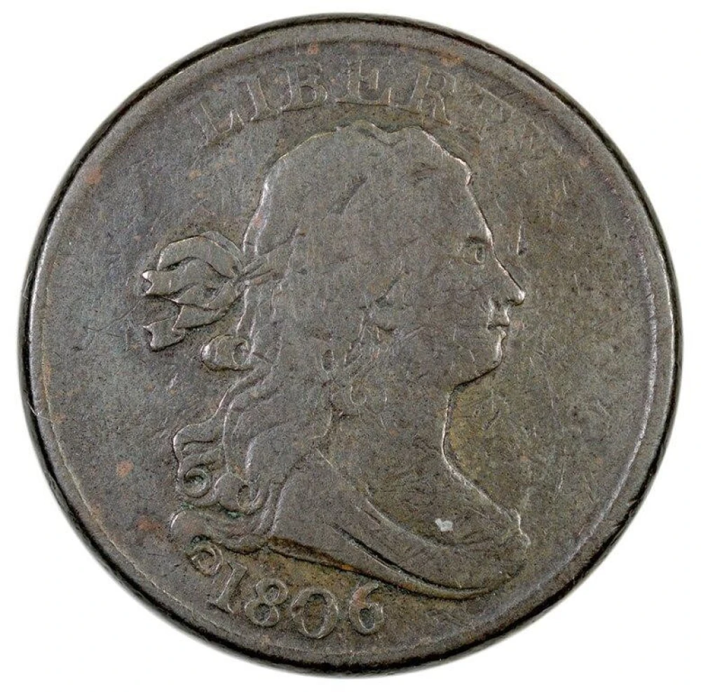 F-12 1806 Half Cent