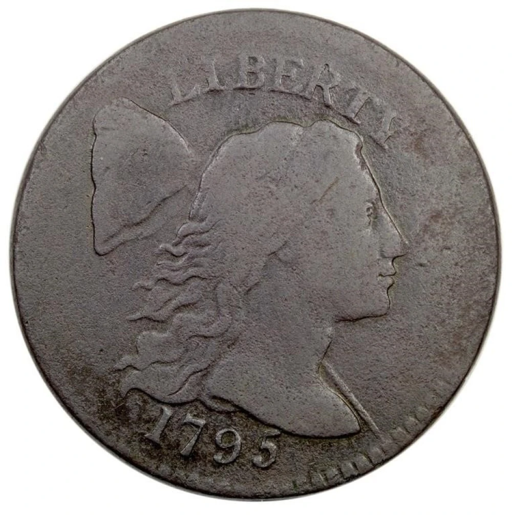 VF-30 Details 1795 Large Cent