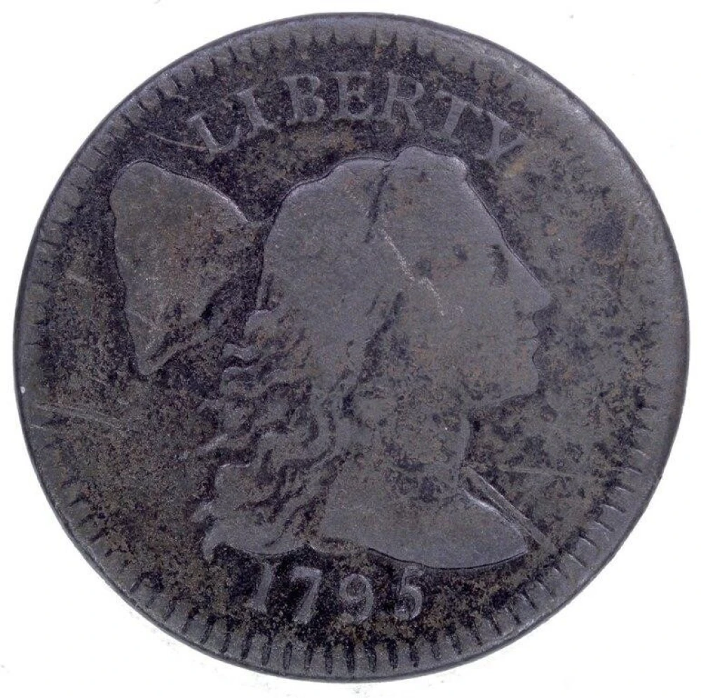 VF-25 Details 1795 Large Cent