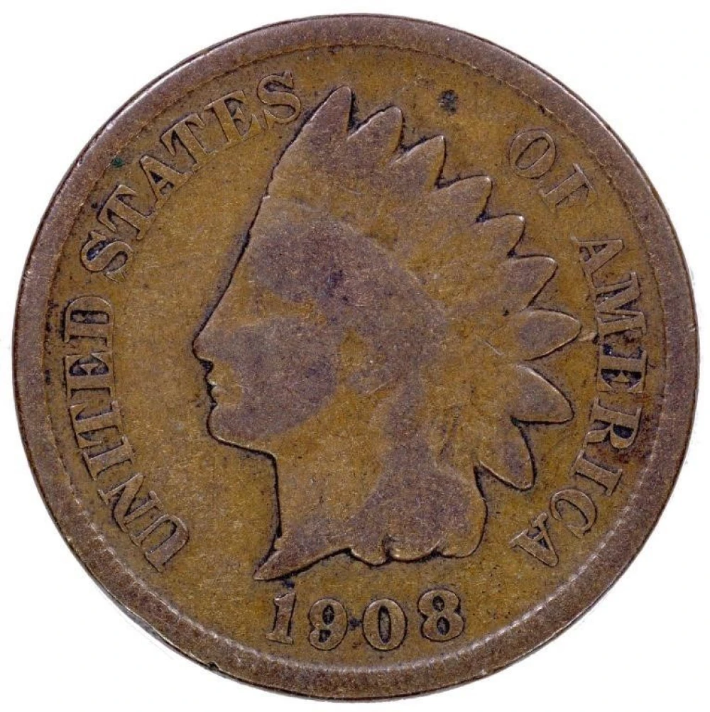 G-4 1908-S Indian Cent