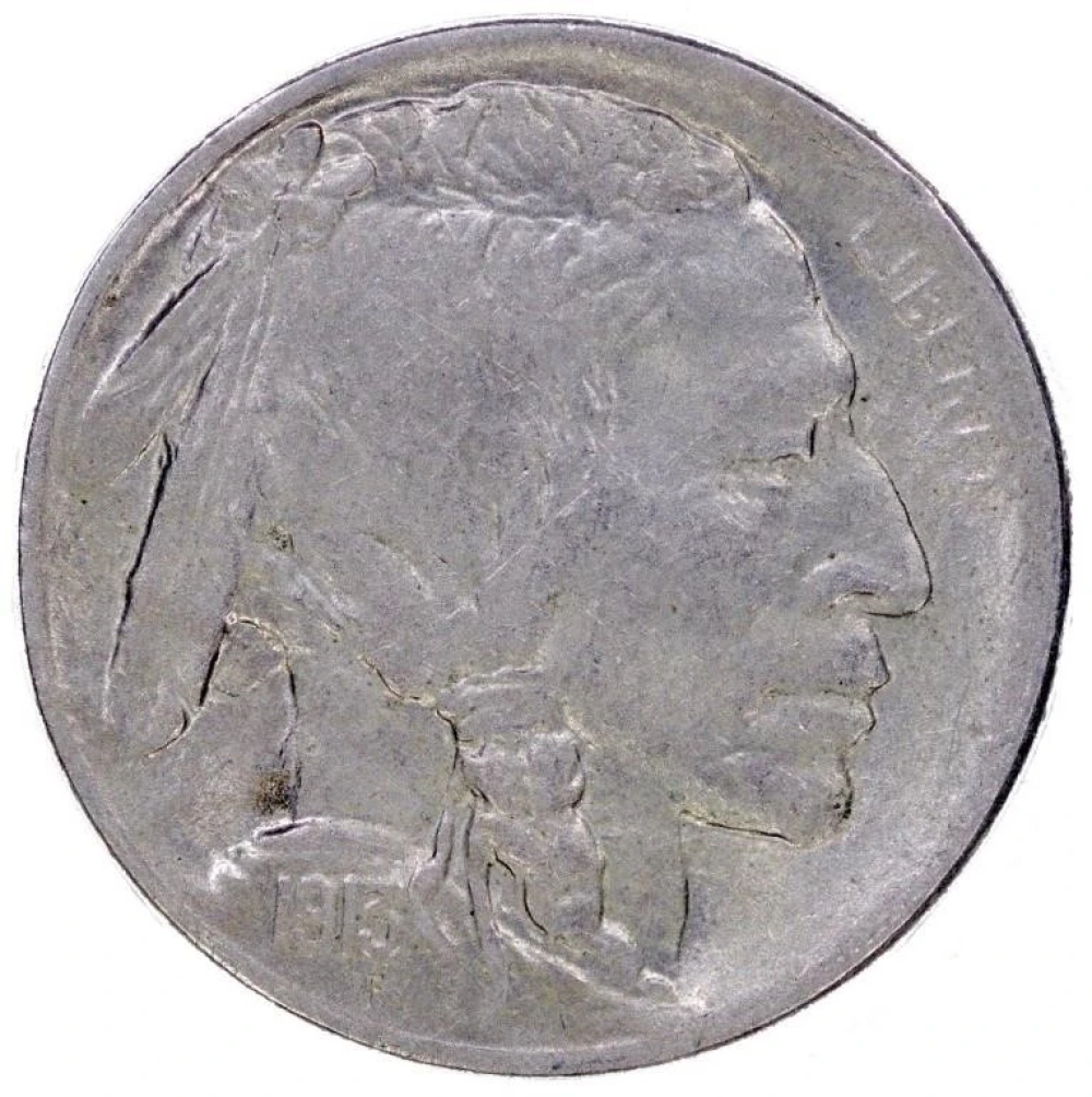 BU-62 1913-D Type I Buffalo Nickel