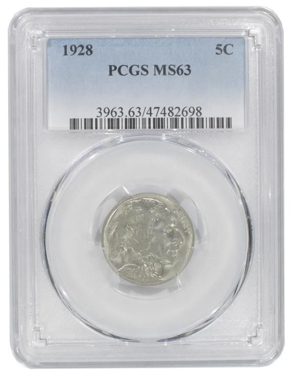 PCGS MS-63 1928 Buffalo Nickel