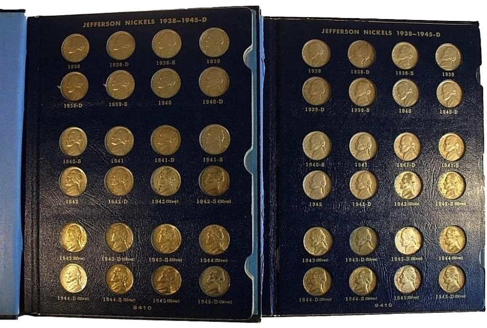 Pair of Jefferson Nickel Sets