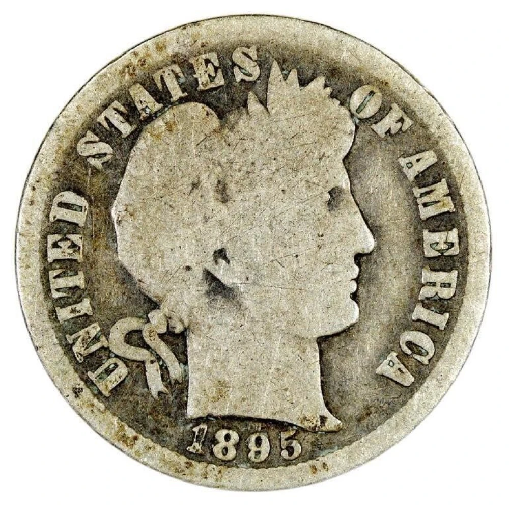 G-4 Key 1895-O Barber Dime