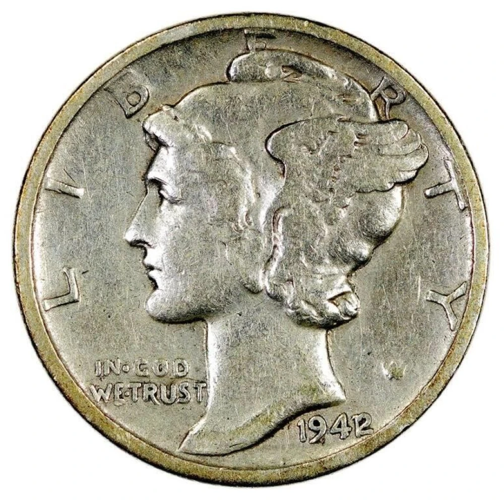 F-12 1942/41 Mercury Dime