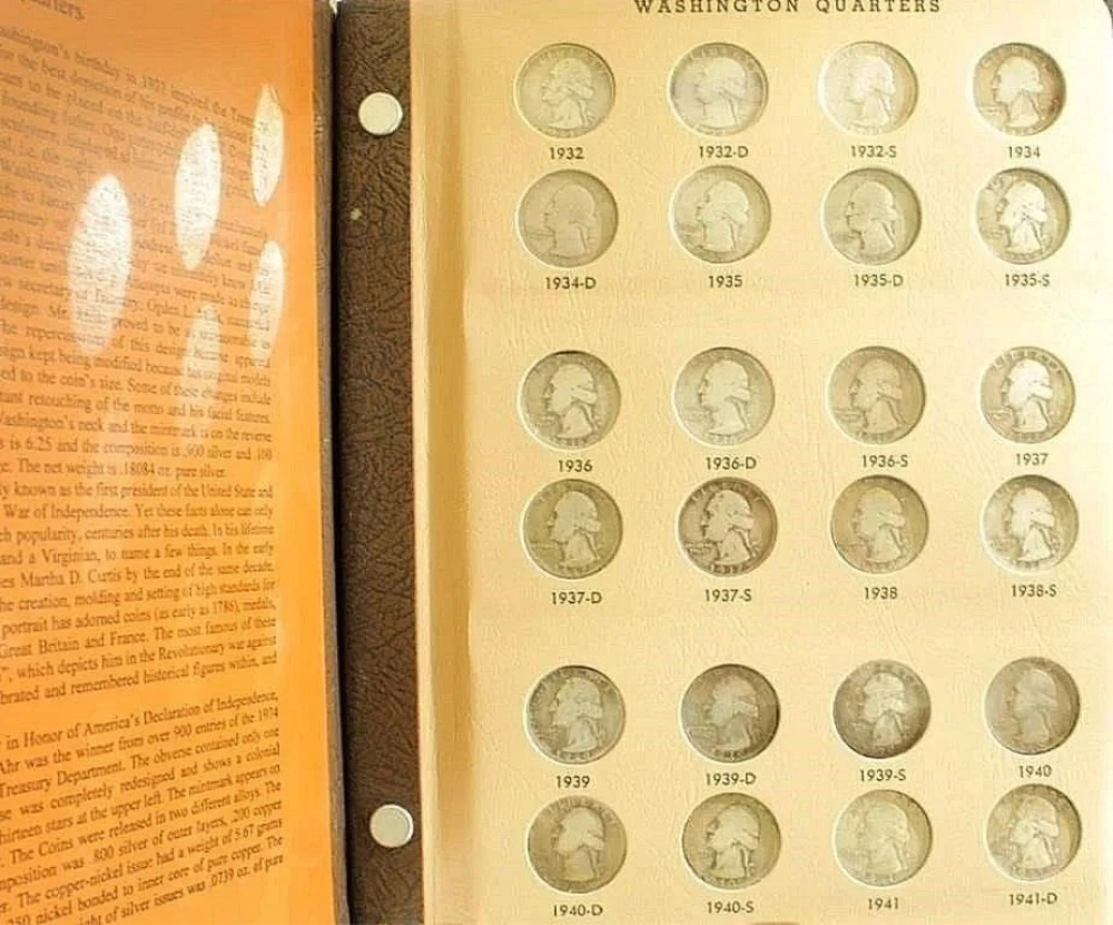 Complete 1932-1998 Washington Quarter Set