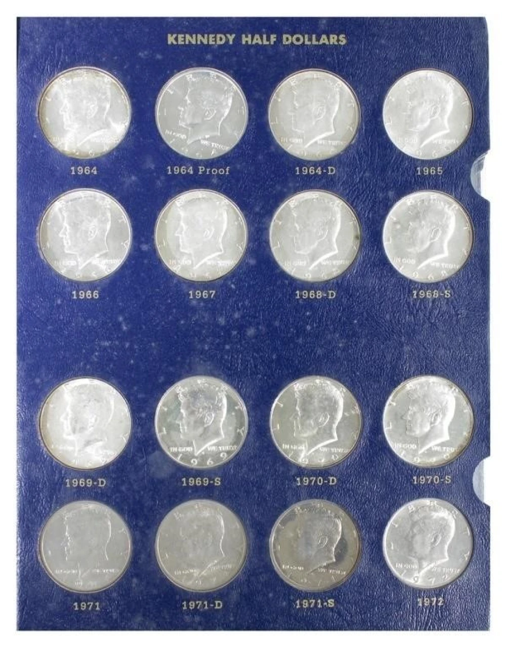 Partial Kennedy Half Dollar Set