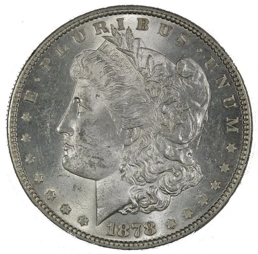 BU-60+ 1878 Weak 7/8 TF Morgan Dollar