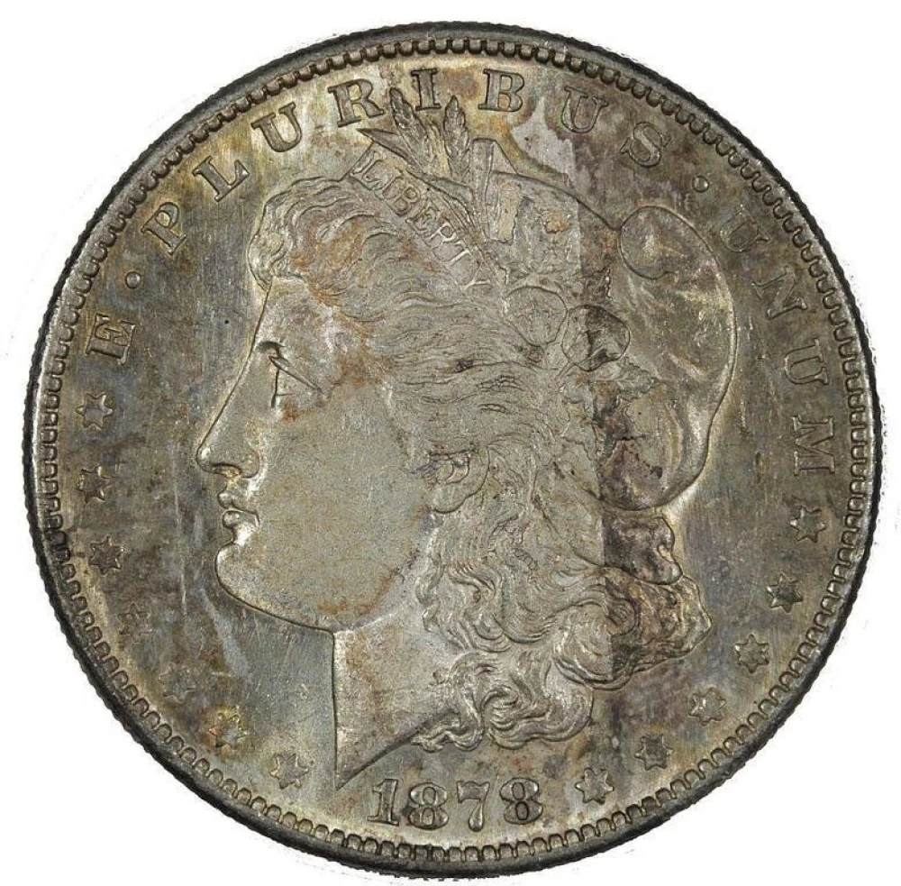 MS-63 1878-S Morgan Dollar