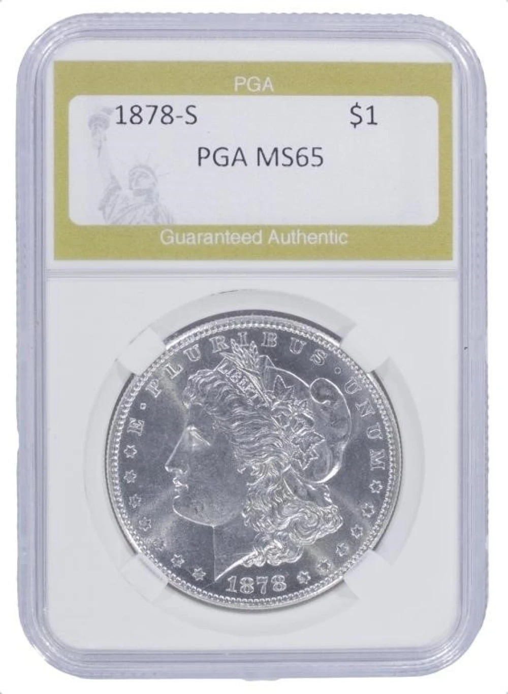 Generic Certified 1878-S Morgan Dollar