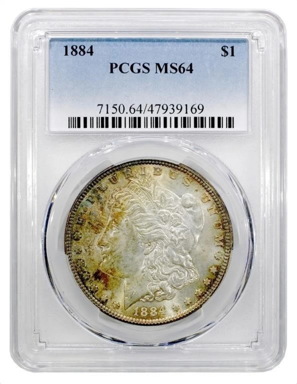 PCGS MS-64 1884 Morgan Dollar