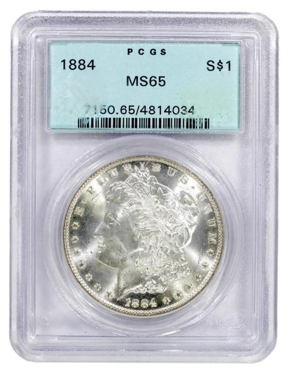 PCGS MS-65 1884 Morgan Dollar