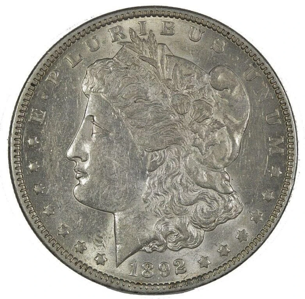 AU-50+ 1892-O Morgan Dollar