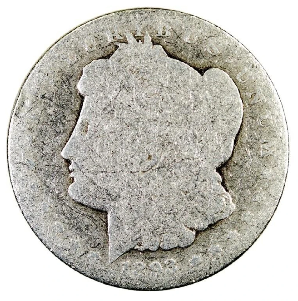 AG-3 1893 Morgan Dollar
