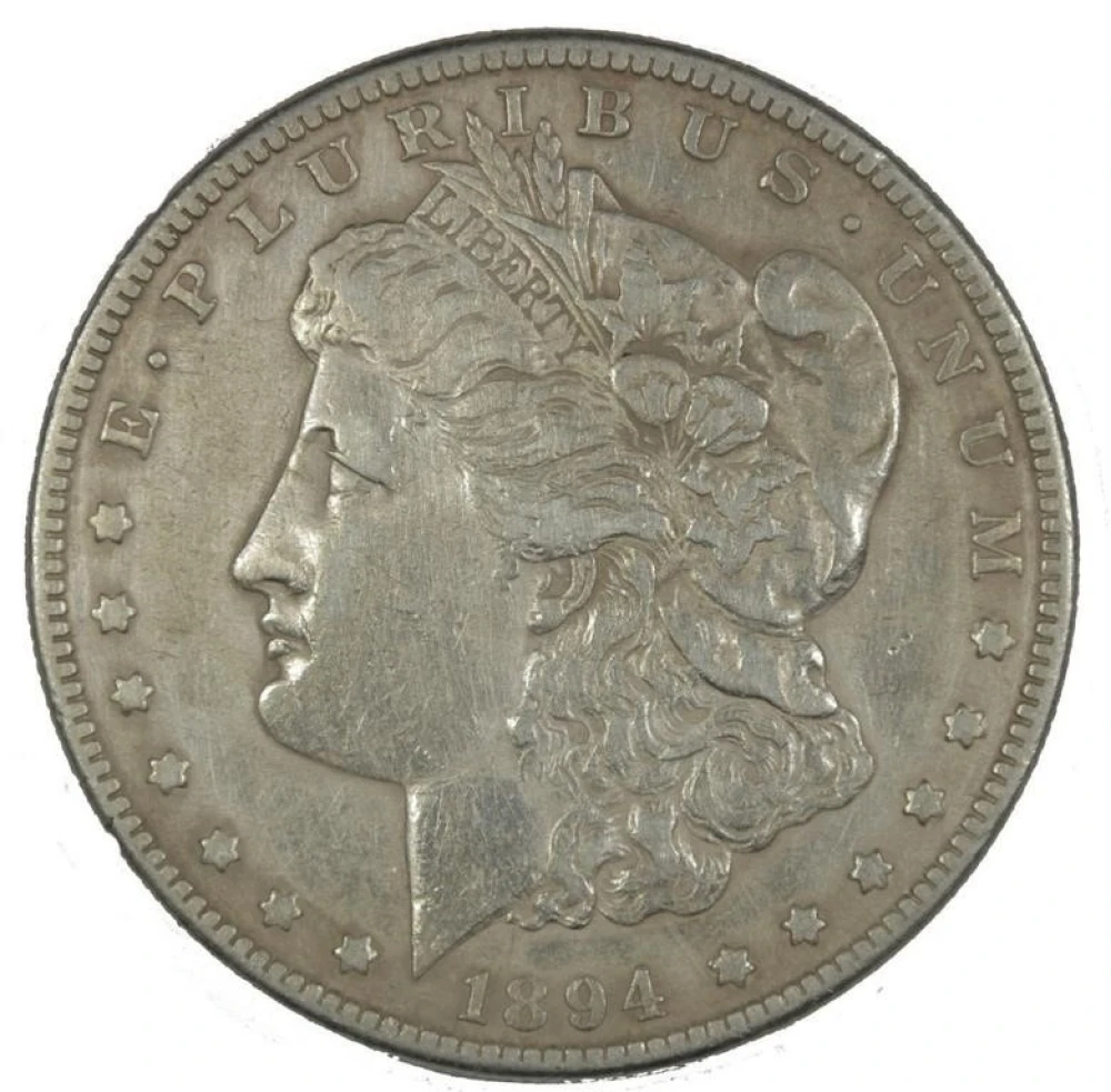 EF-40 Details 1894-S Morgan Dollar