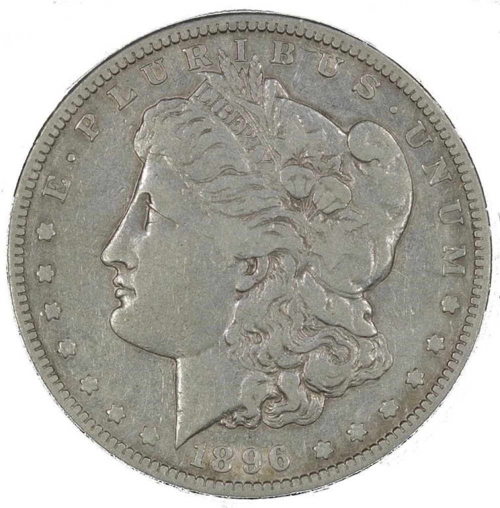 VF-20 1896-S Morgan Dollar