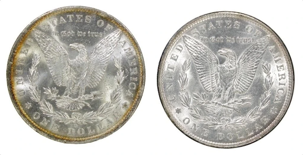 1880's BU Morgan Pair