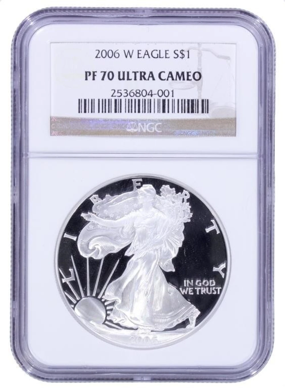 2006-W NGC PF-70 Ultra Cameo Silver Eagle