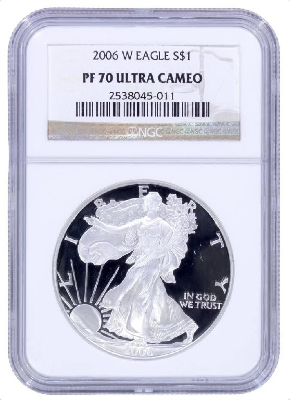 A 2nd 2006-W NGC PF-70 Ultra Cameo Silver Eagle