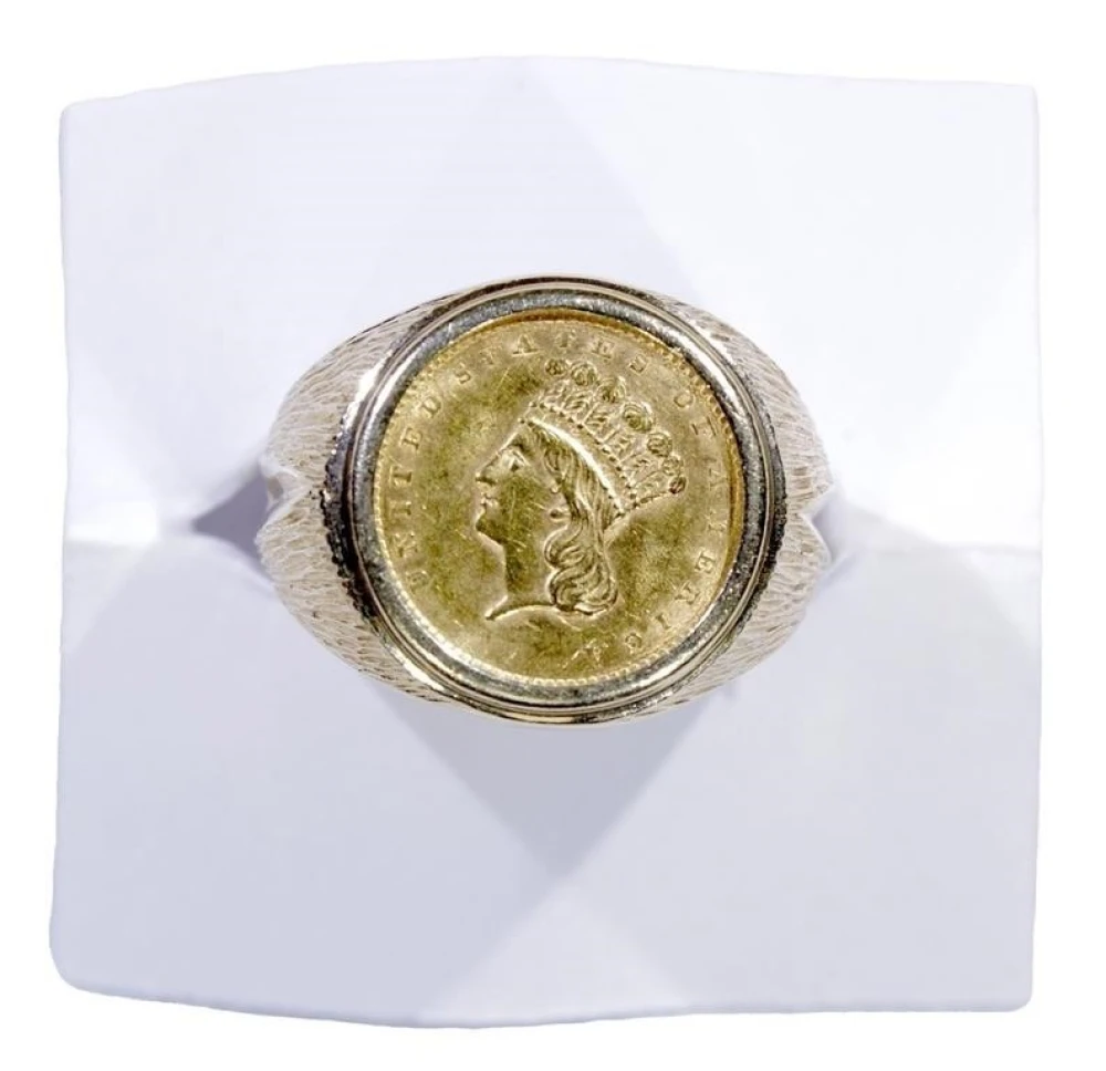 1856 $1 Gold Ring