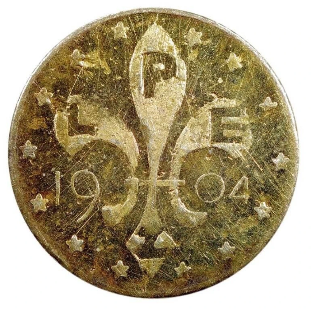 BU-62 PL 1904 Louisiana Gold Half Dollar