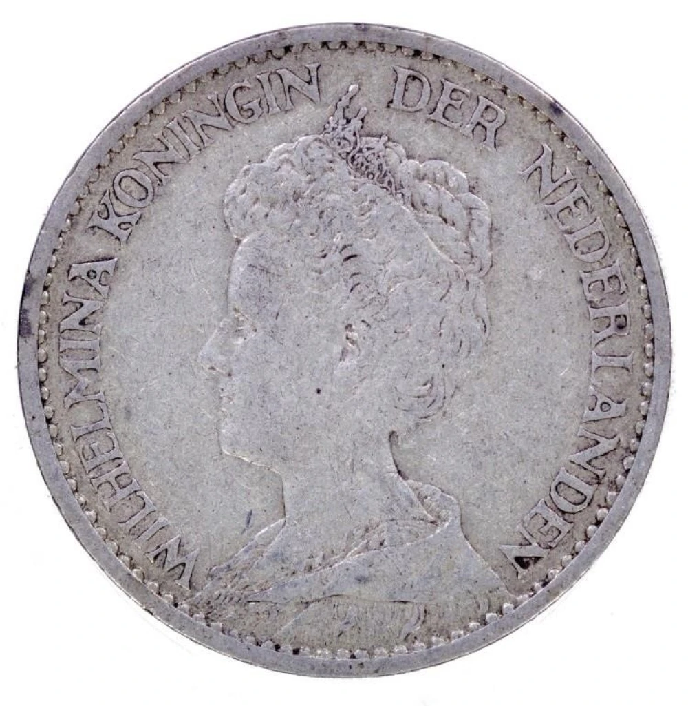 Netherlands. Scarce VF 1911 1 Gulden