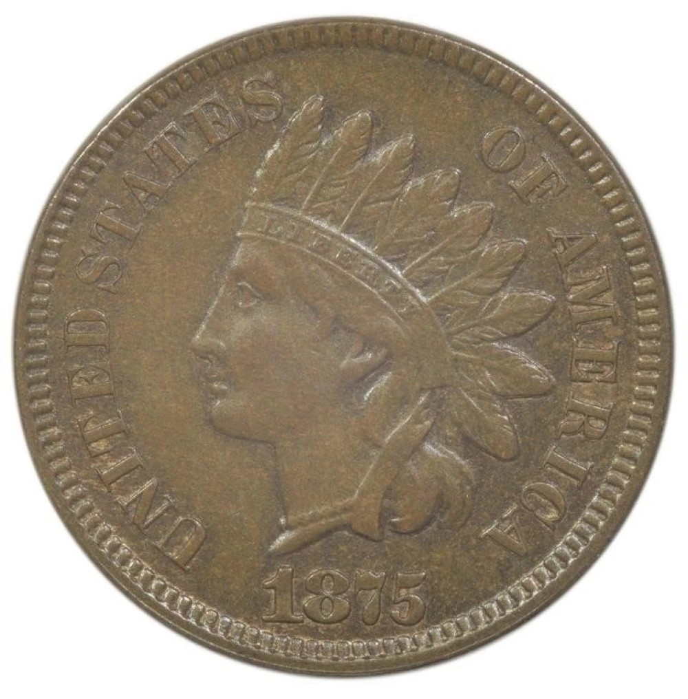BU-60 1875 Indian Cent