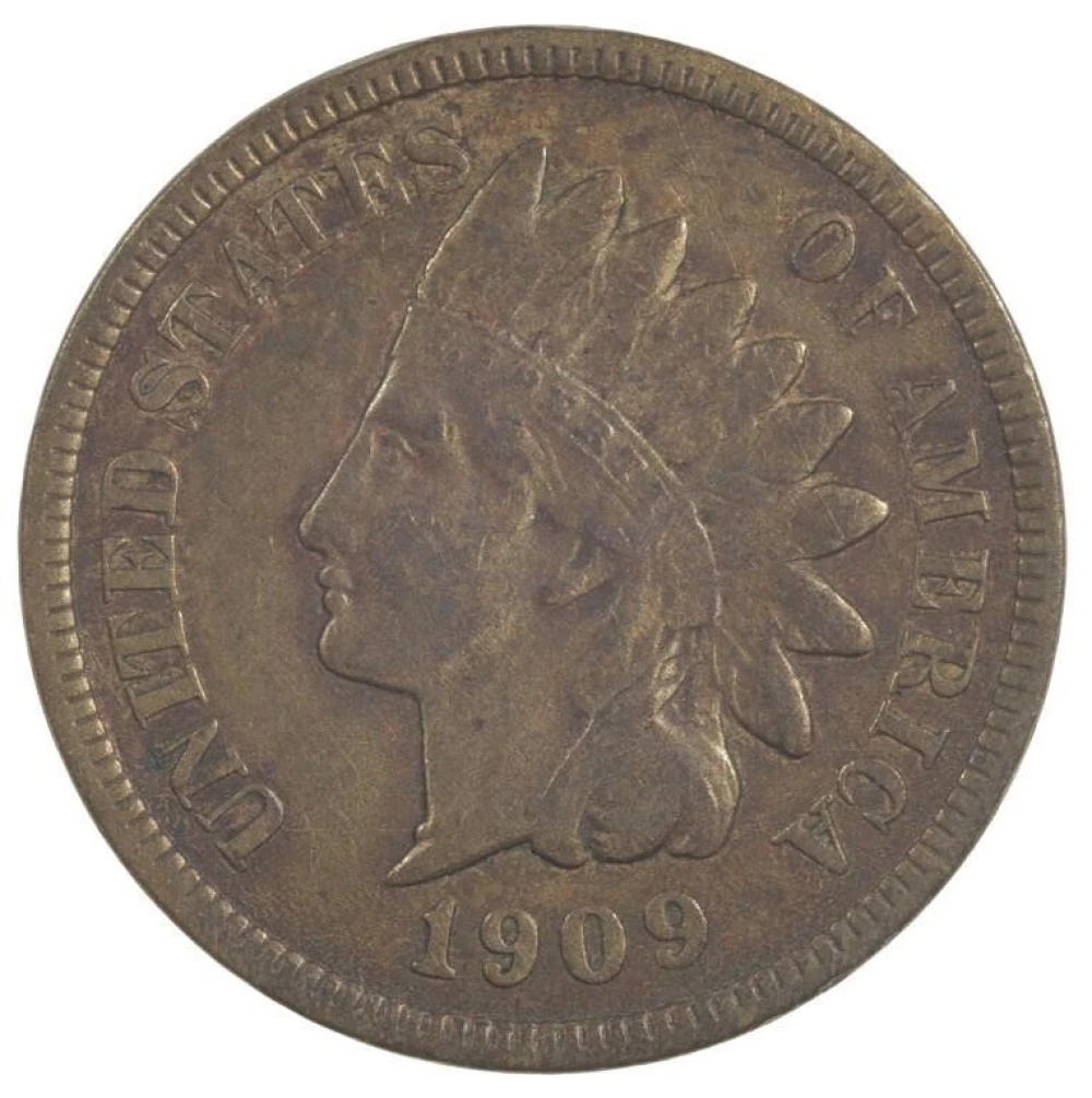 Fine Details 1909-S Indian Cent
