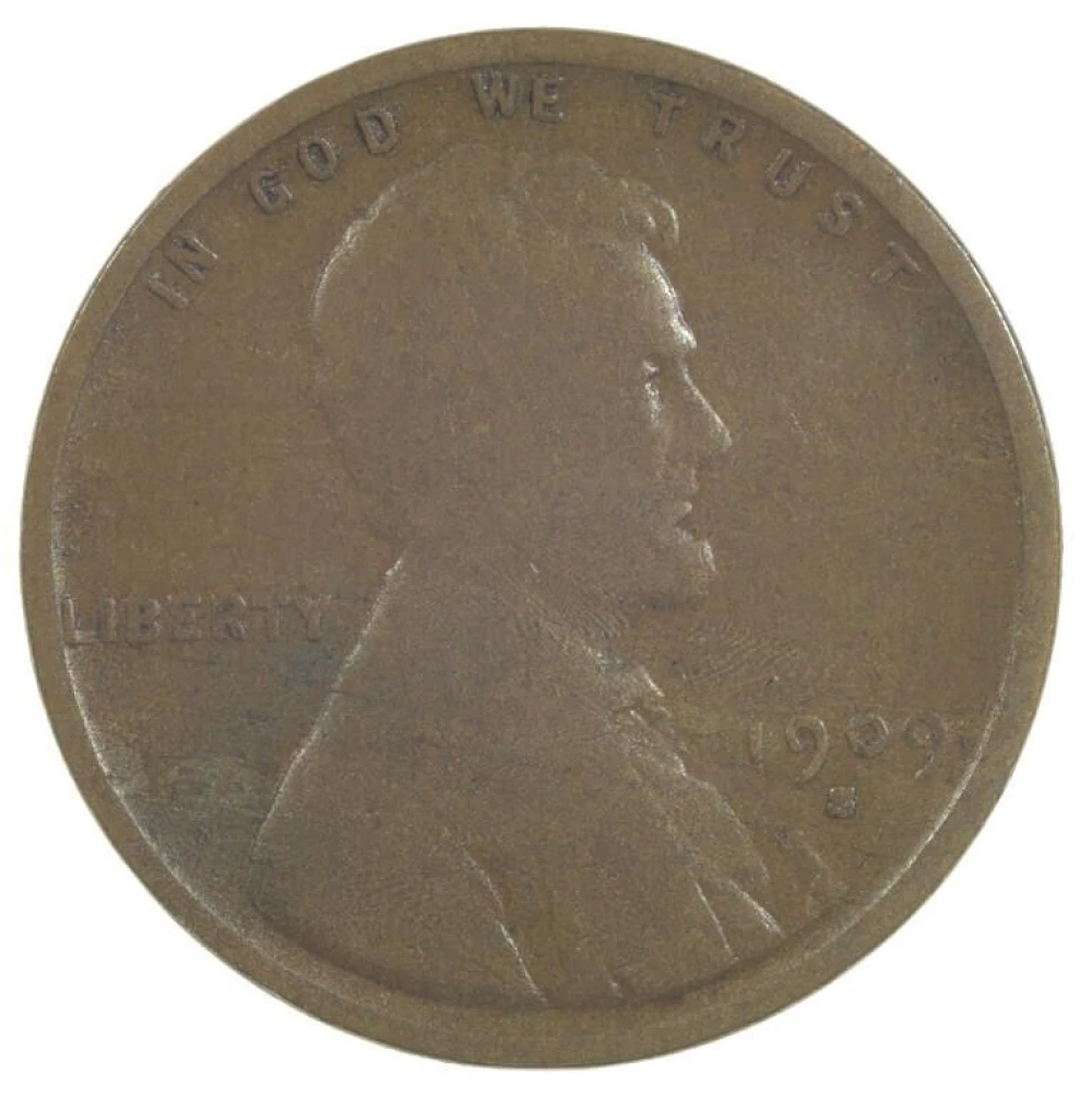 VG-10 1909-S V.D.B. Cent